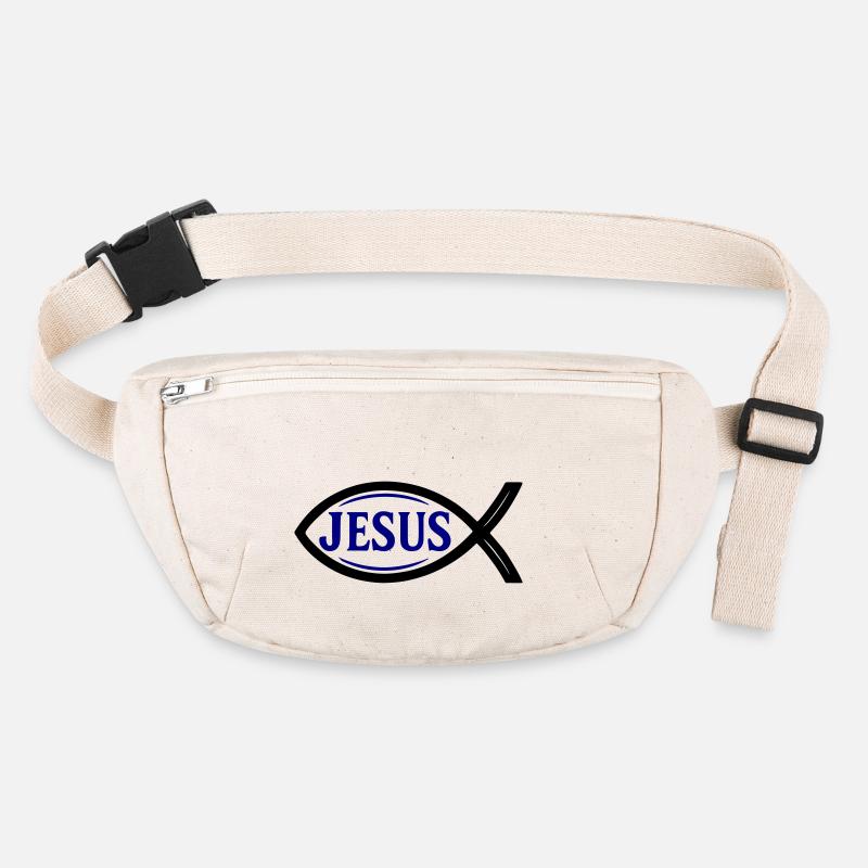 Jesus Fisch Stanley/Stella recycelte Gürteltasche