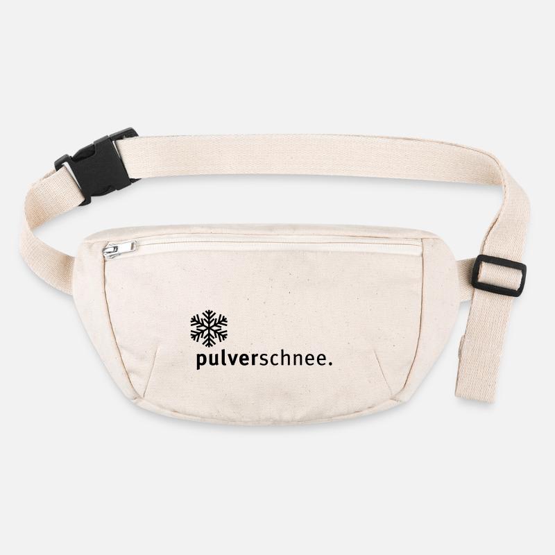 pulverschnee Stanley/Stella recycelte Gürteltasche