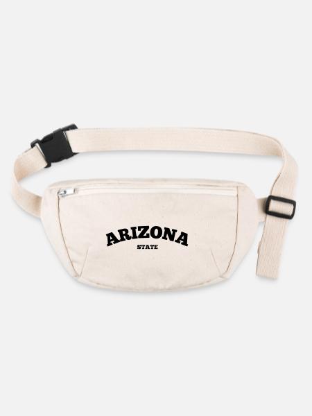 Arizona State - Stanley/Stella recycled Hip Bag  - natural - Front