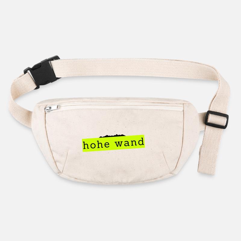 High wall design with mountain and text Stanley/Stella recycled Hip Bag 