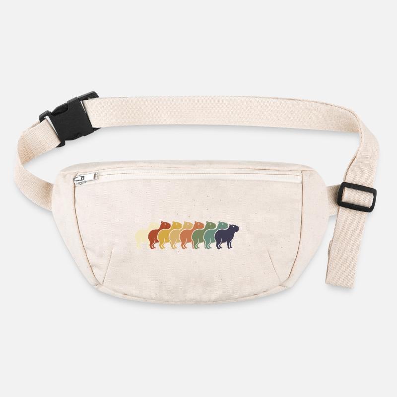 Regenbogen Kamelreihe Stanley/Stella recycelte Gürteltasche