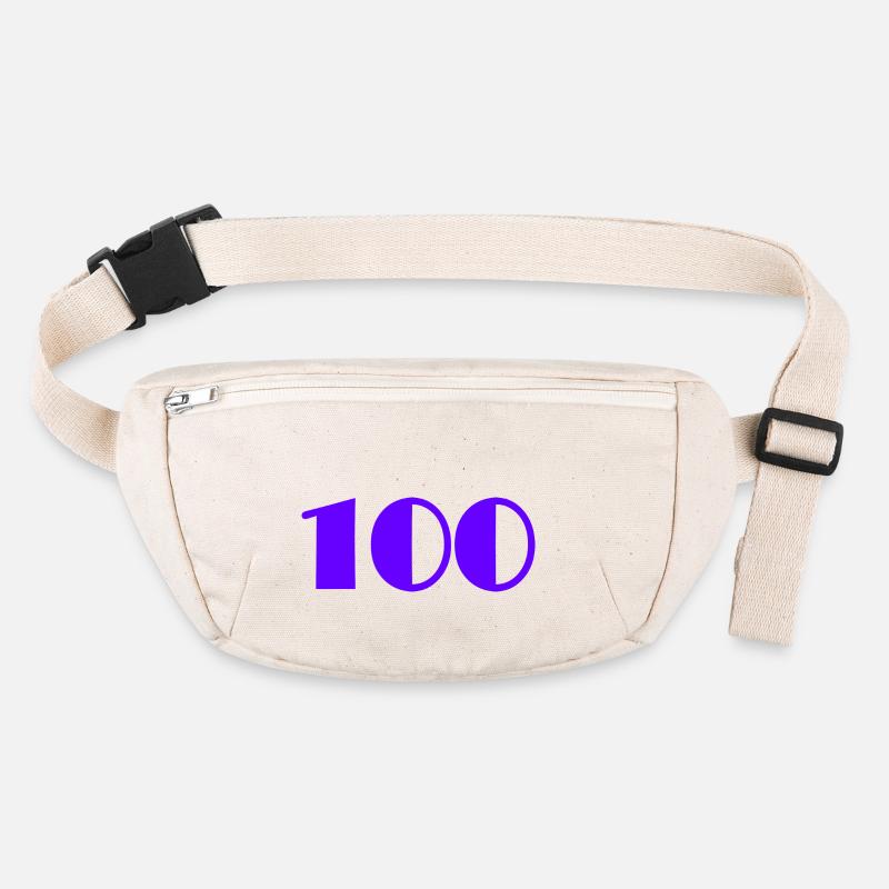 100. 100 ANS. 100e ANNIVERSAIRE. ANNIVERSAIRE Sac banane recyclé Stanley/Stella