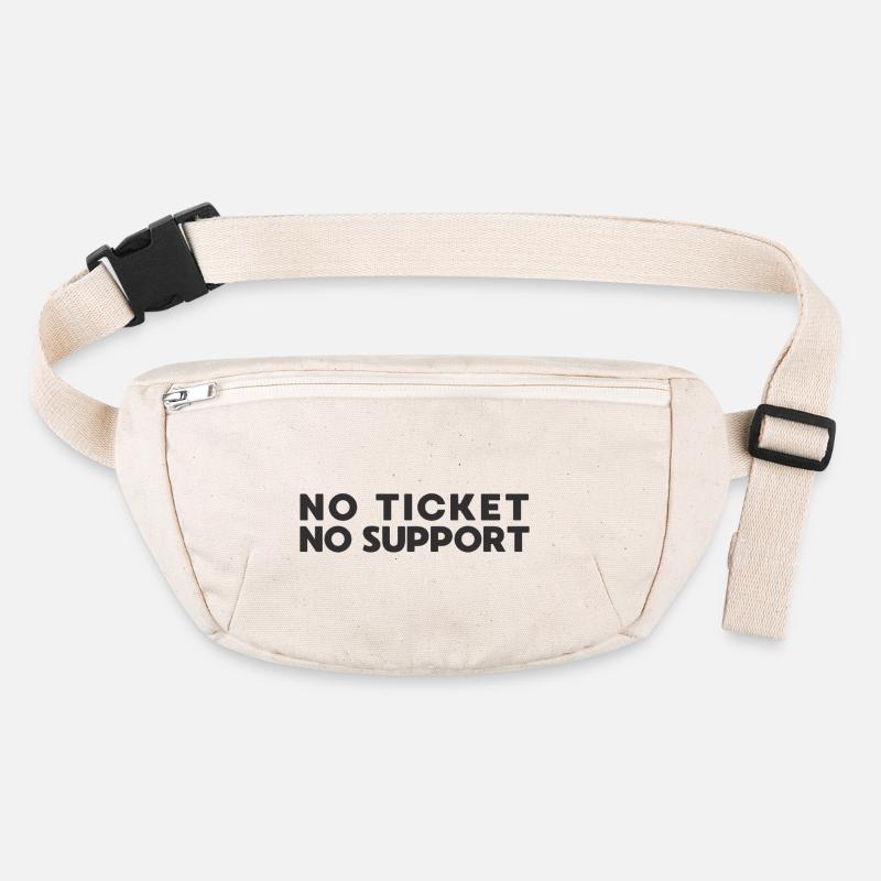 No Ticket No Support IT Admin Stanley/Stella recycled Hip Bag 