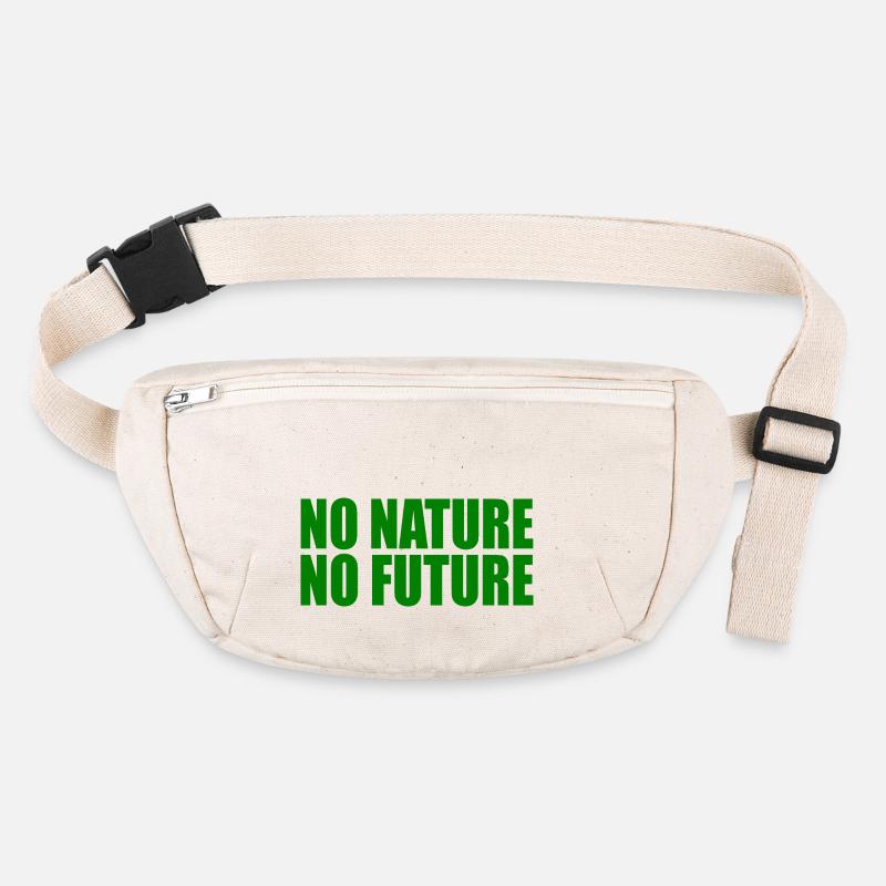 No nature no future Stanley/Stella recycelte Gürteltasche