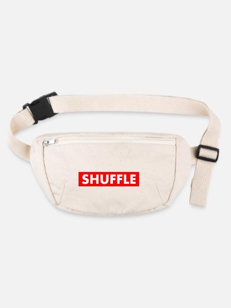 shuffle - Stanley/Stella recycelte Gürteltasche - Naturweiß - Vorne