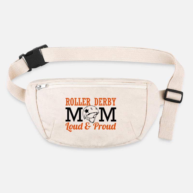 Roller derby mom - loud Stanley/Stella recycelte Gürteltasche