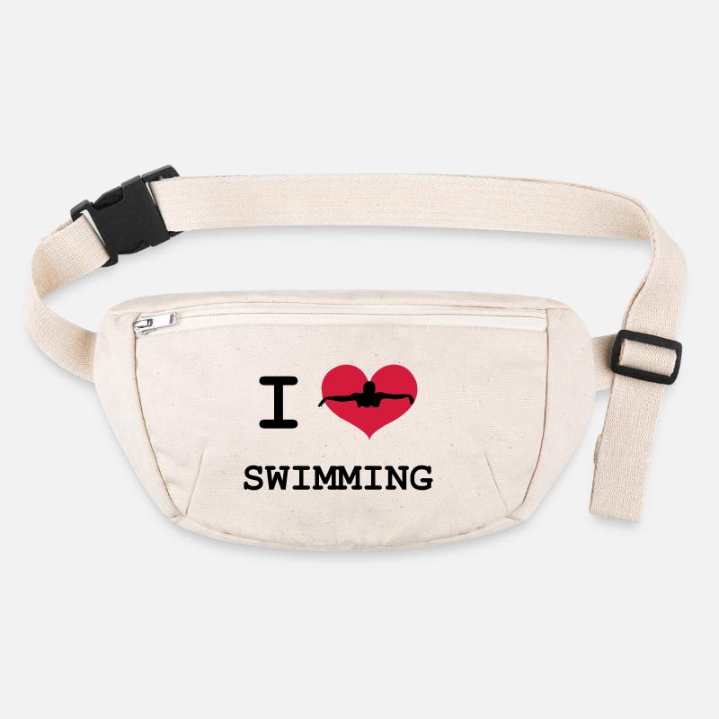 I Love Swimming Sac banane recyclé Stanley/Stella