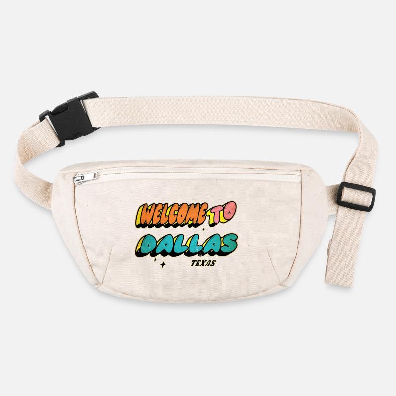 Bienvenue chez Dallas Texas Design Sac banane recyclé Stanley/Stella