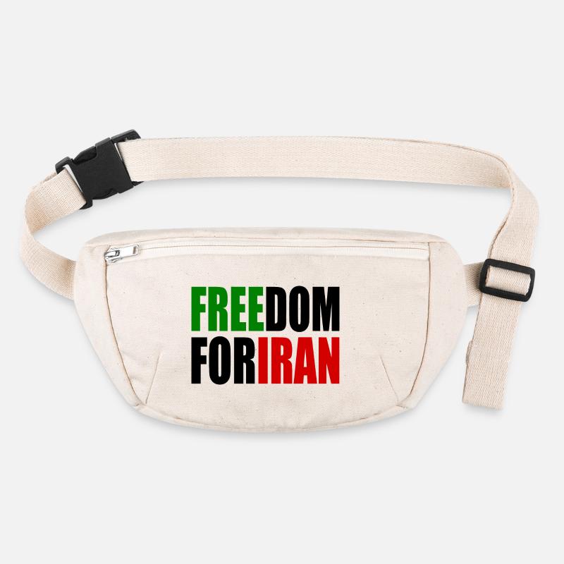 Freedom for iran Stanley/Stella recycled Hip Bag 