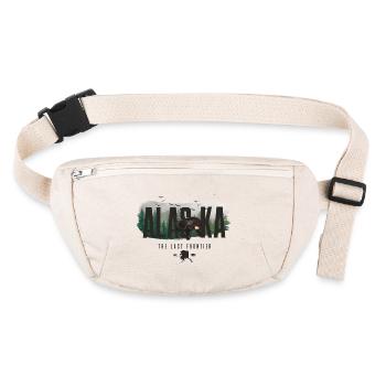 Alaska The Last Frontier - Stanley/Stella recycled Hip Bag  - natural - Front