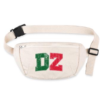 DZ vintage style - Sac banane recyclé Stanley/Stella - blanc naturel - Devant