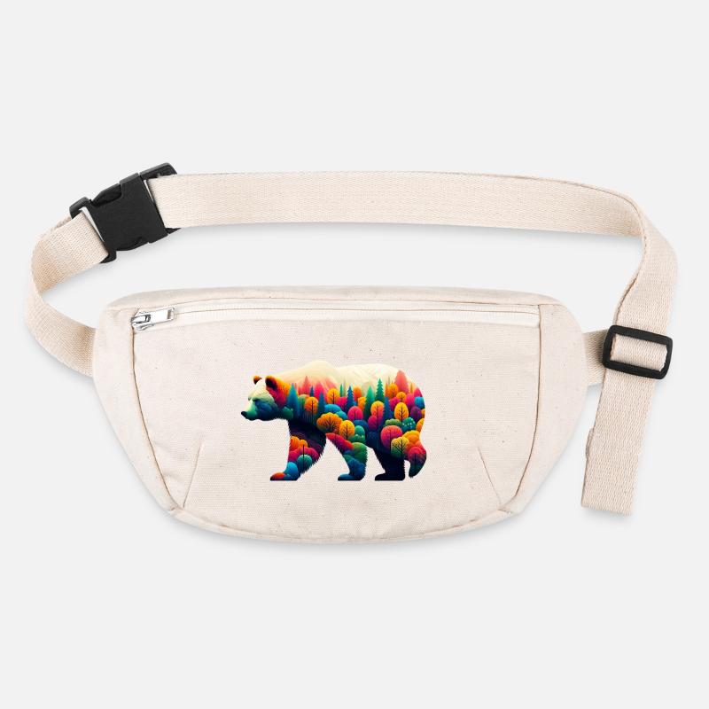 Bär Stanley/Stella recycelte Gürteltasche