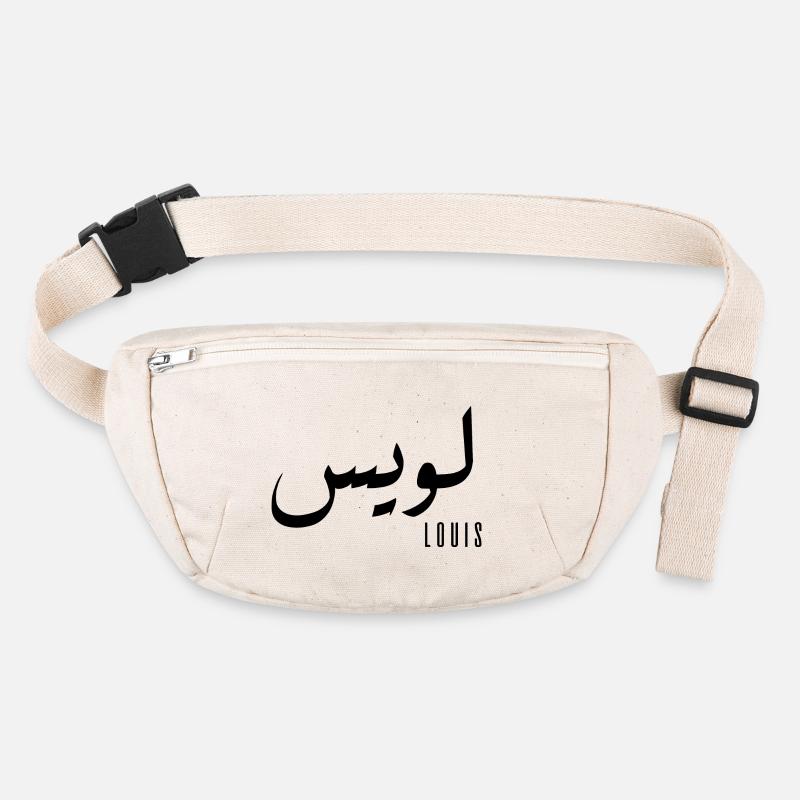 Louis prénom en arabe Sac banane recyclé Stanley/Stella
