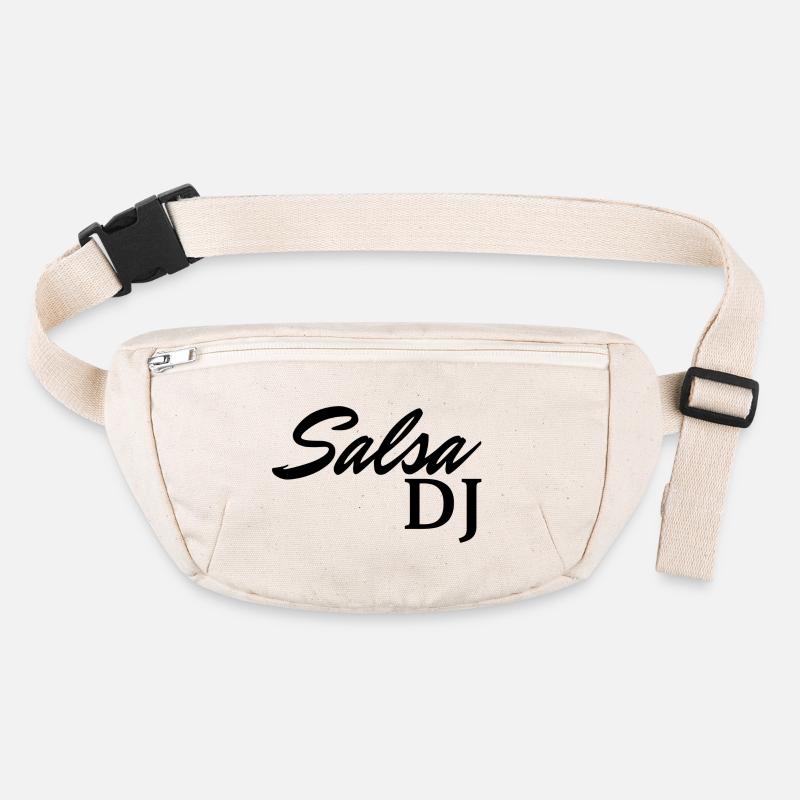 Salsa-DJ - Stanley/Stella recycelte Gürteltasche - Naturweiß