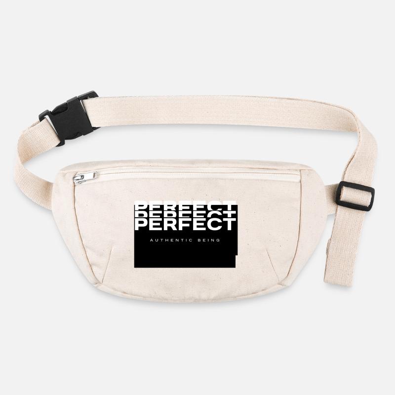 Identité parfaite Typographie en gras Sac banane recyclé Stanley/Stella