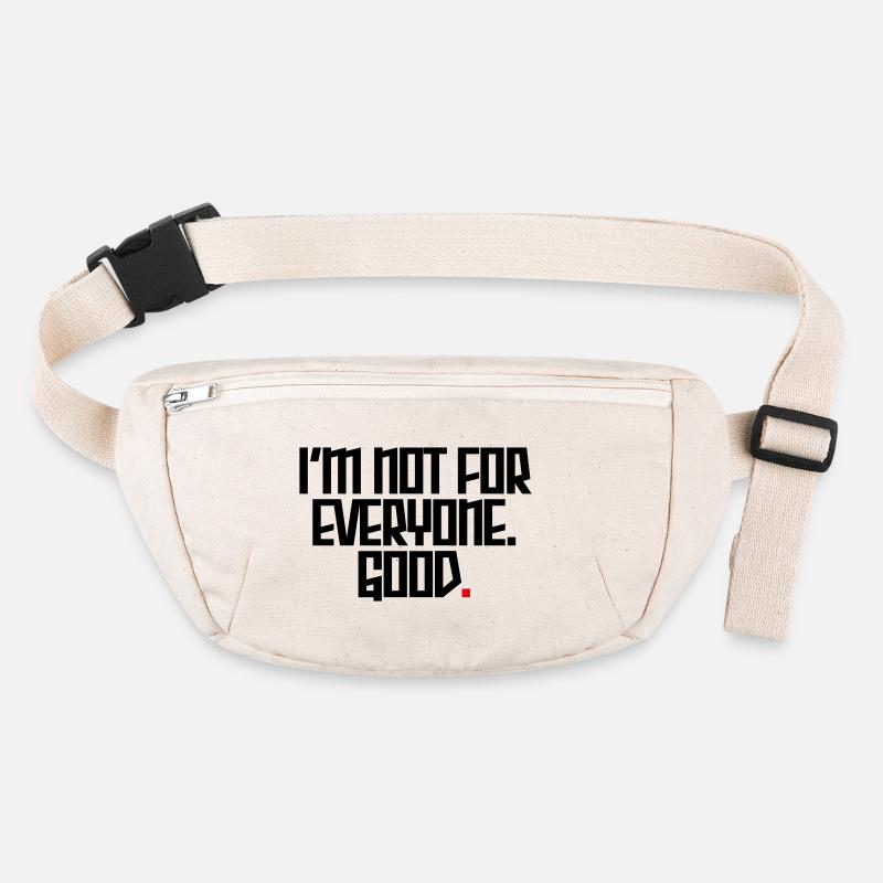 Je ne suis pas pour tout le monde. Bon. Sac banane recyclé Stanley/Stella