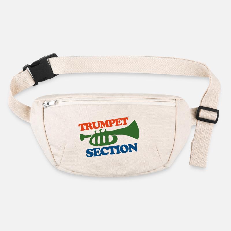 Trumpet Section Logo Tee Stanley/Stella recycled Hip Bag 