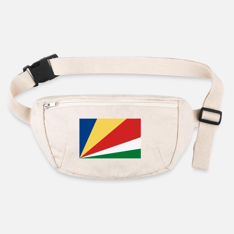 Bandes de géométrie de couleur Sac banane recyclé Stanley/Stella