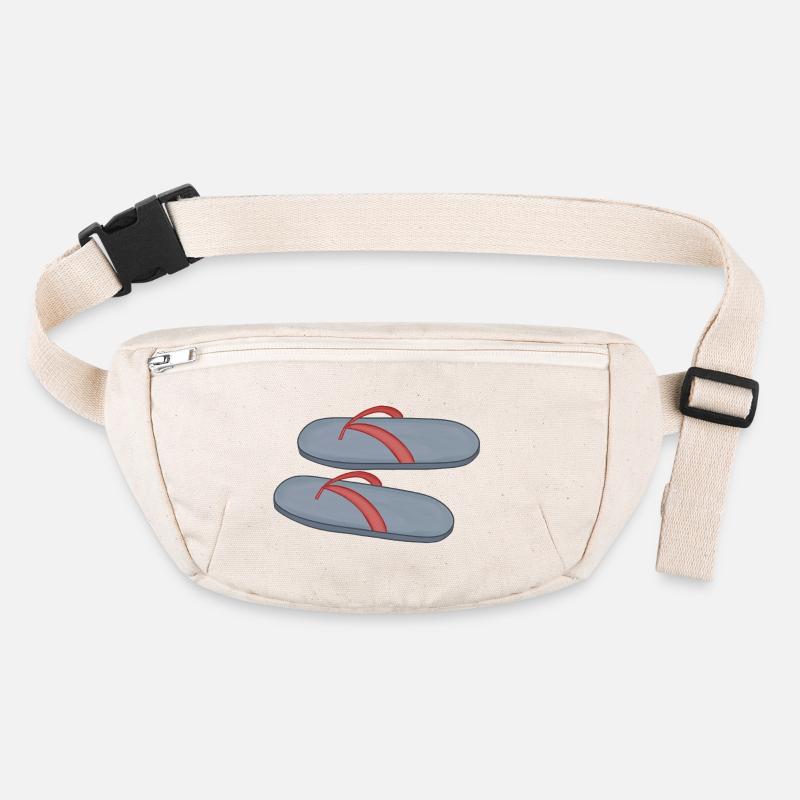 Beach Flip Flop Design Stanley/Stella recycled Hip Bag 
