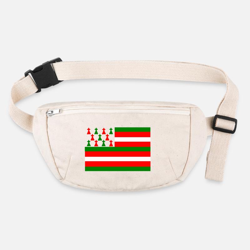 Drapeau breton basque Sac banane recyclé Stanley/Stella