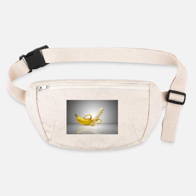 Banane flottante - Sac banane recyclé Stanley/Stella - blanc naturel