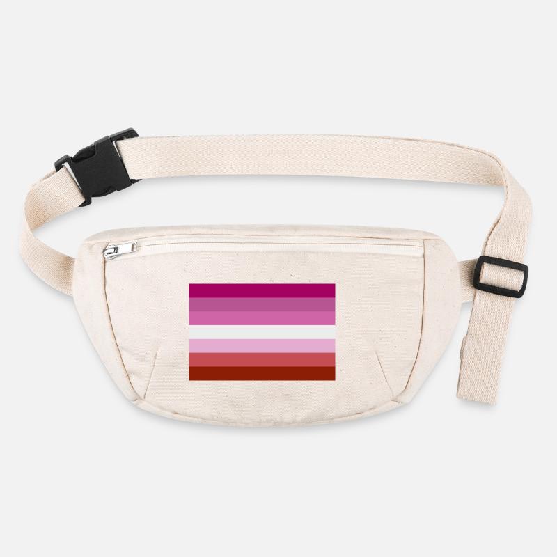 Lesbian Pride Flag Stanley/Stella recycled Hip Bag 