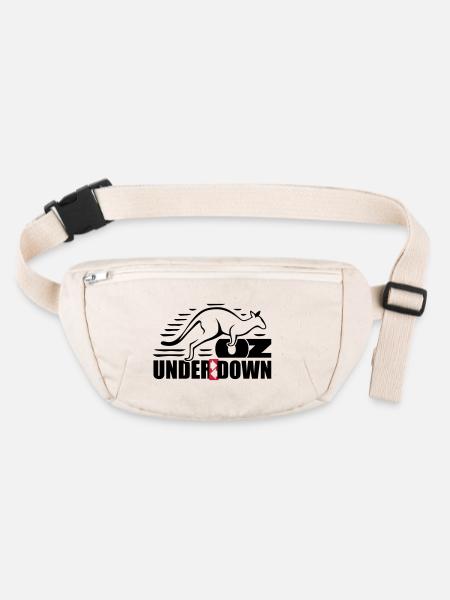 Down under - Stanley/Stella recycled Hip Bag  - natural - Front