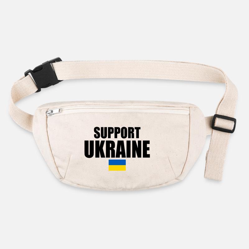 Support ukraine Stanley/Stella recycelte Gürteltasche