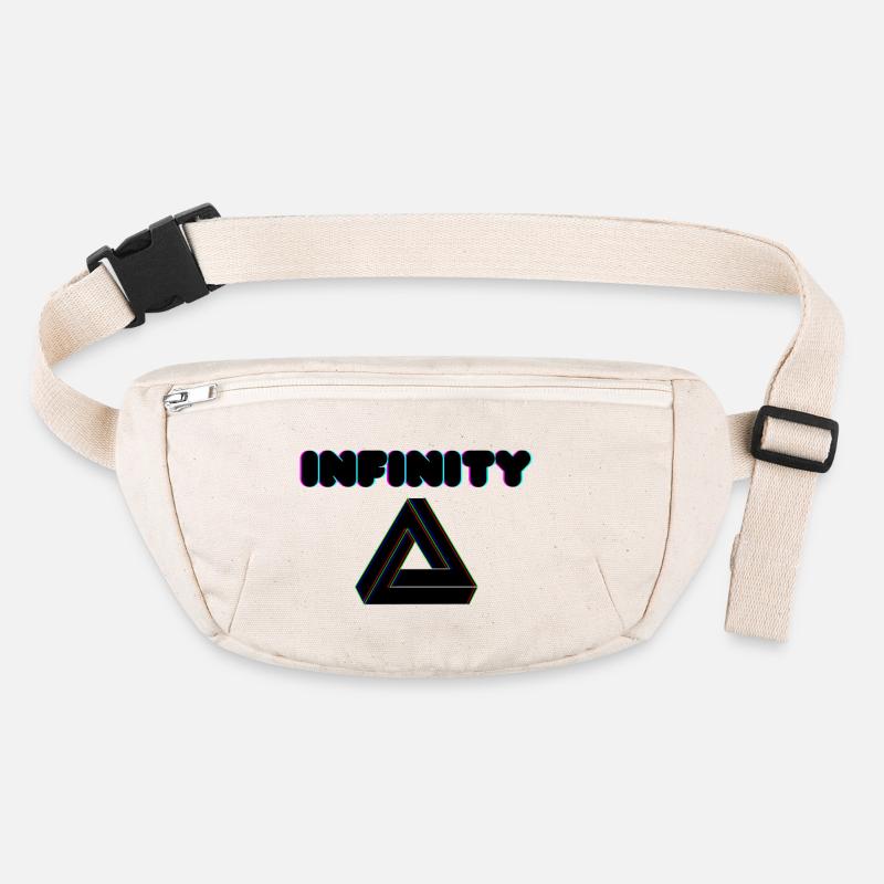 'Infinity' Unendlichkeit Stanley/Stella recycelte Gürteltasche
