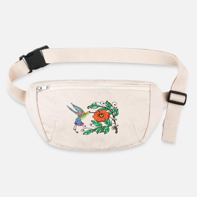 Oiseau coloré Sac banane recyclé Stanley/Stella