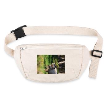 Chèvre sauvage - Sac banane recyclé Stanley/Stella - blanc naturel - Devant