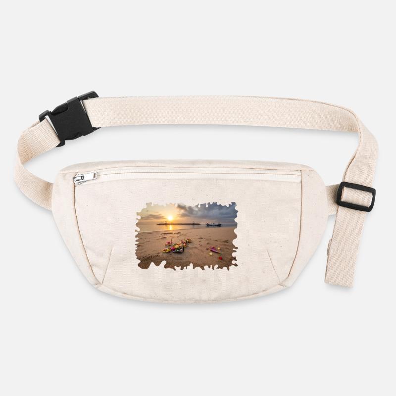 Sunrise offerings on Bali beach Stanley/Stella recycled Hip Bag 