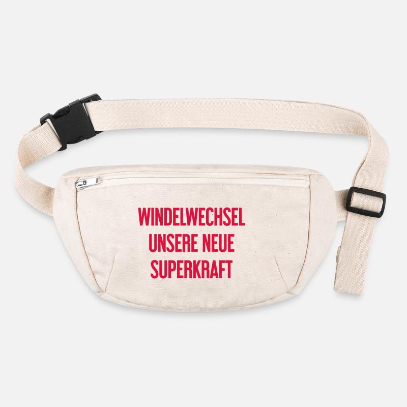 Windelwechsel – unsere neue Superkraft Stanley/Stella recycelte Gürteltasche