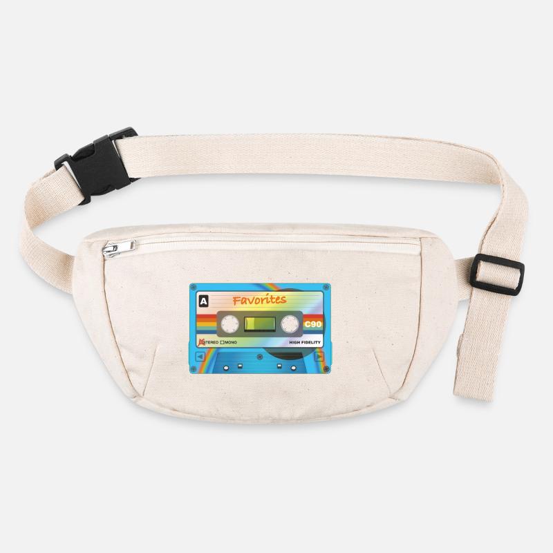 Cassette with Favorites Stanley/Stella recycled Hip Bag 