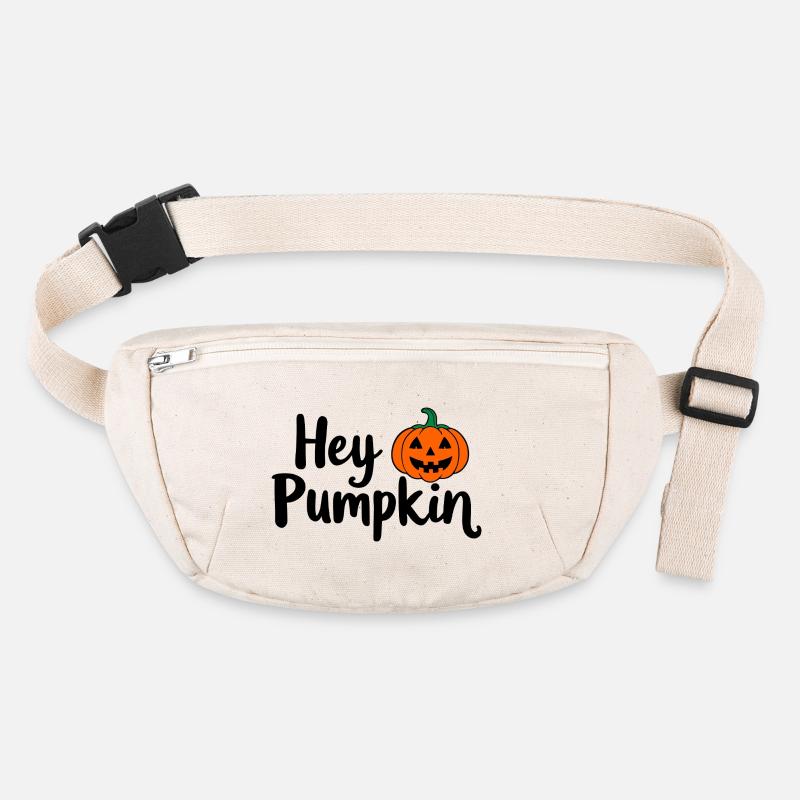 Hey Pumpkin Halloween-Spruch Stanley/Stella recycelte Gürteltasche