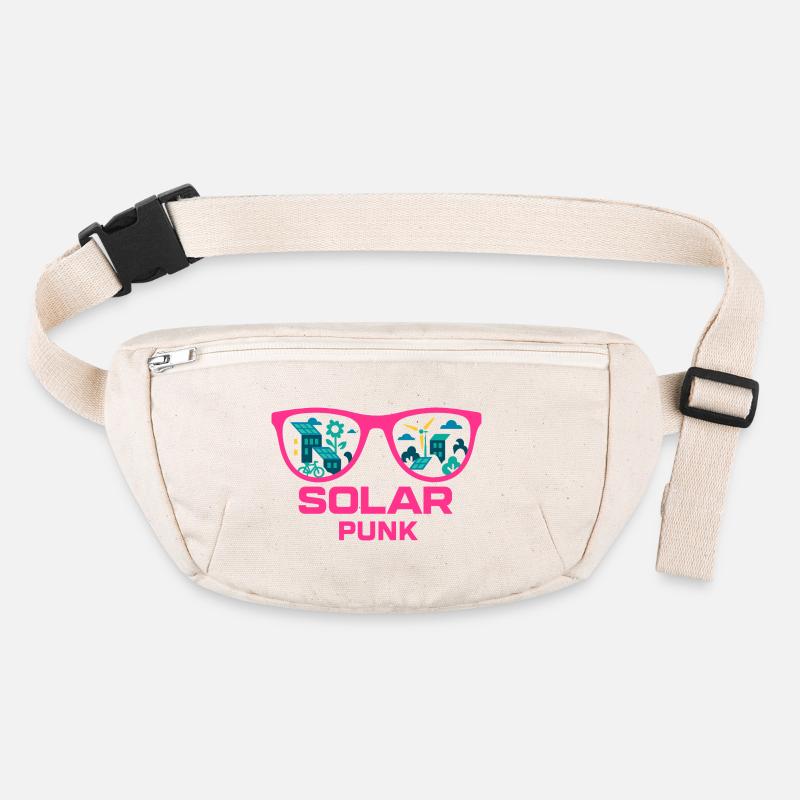 Solarpunk Vision Sac banane recyclé Stanley/Stella