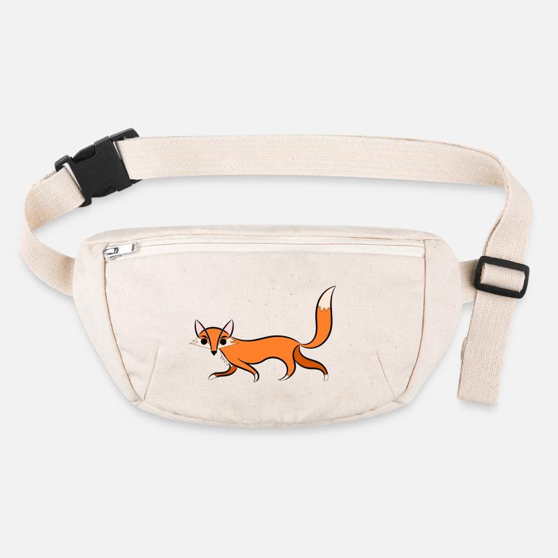 Fox illustration Stanley/Stella recycled Hip Bag 