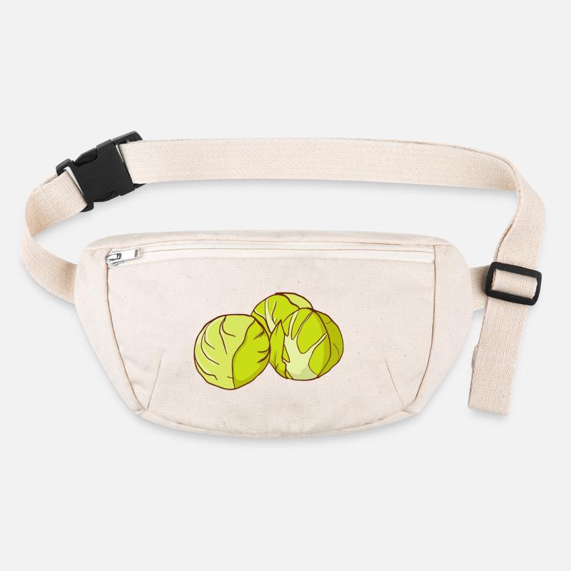 Brussels sprouts Brussels cabbage sprouts cabbage sprouts Stanley/Stella recycled Hip Bag 