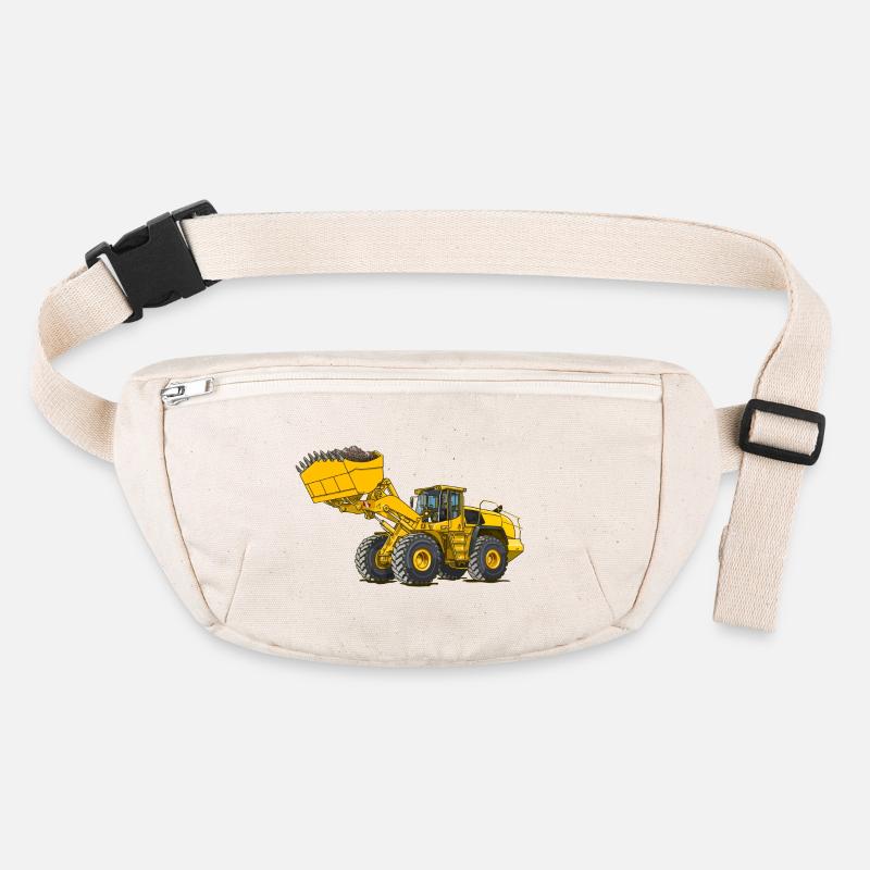 Wheel loader, construction machine Stanley/Stella recycled Hip Bag 