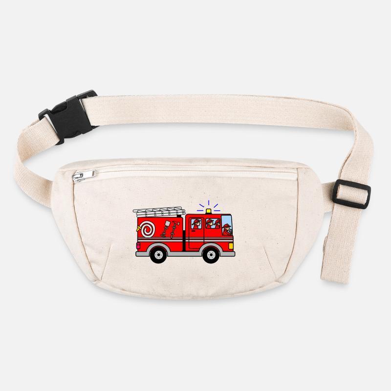 Fire engine with wailing siren Stanley/Stella recycled Hip Bag 