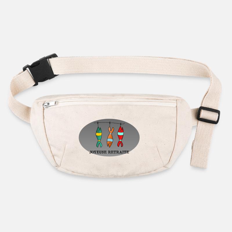 BONNE RETRAITE. JOYEUSE RETRAITE. VIVE LA RETRAITE Sac banane recyclé Stanley/Stella