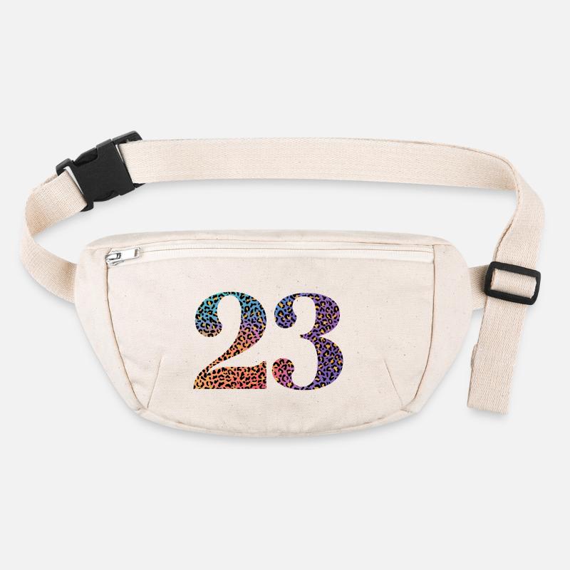 23rd Birthday Leopard Stanley/Stella recycled Hip Bag 