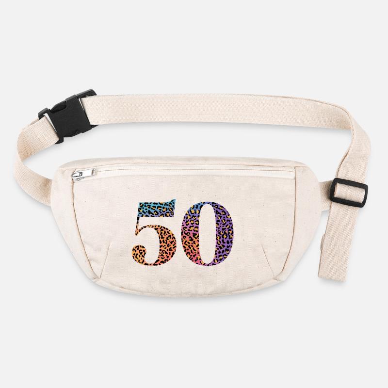 50e anniversaire léopard Sac banane recyclé Stanley/Stella