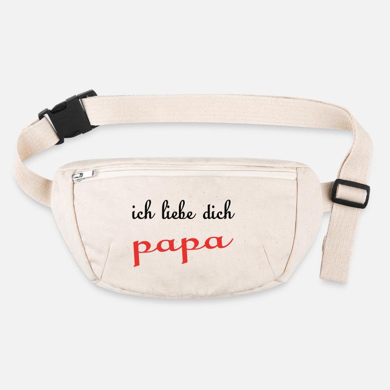 Ich liebe dich papa Sac banane recyclé Stanley/Stella