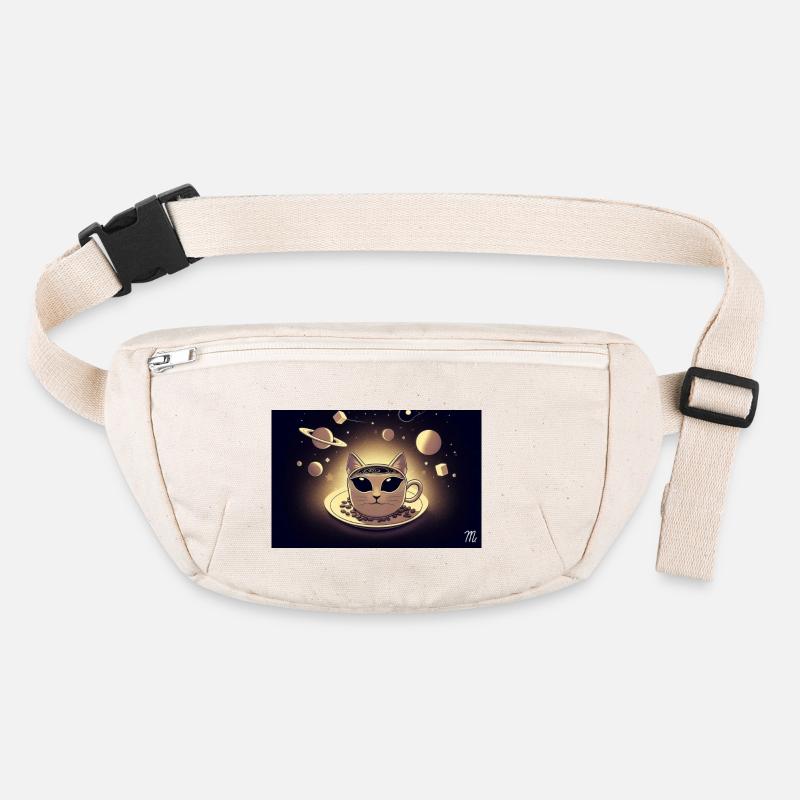 Space Cat Coffee Stanley/Stella recycled Hip Bag 
