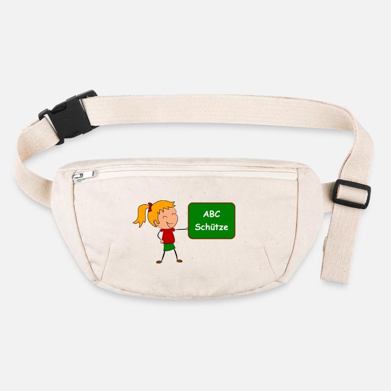 Einschulung ABC Schütze Stanley/Stella recycelte Gürteltasche