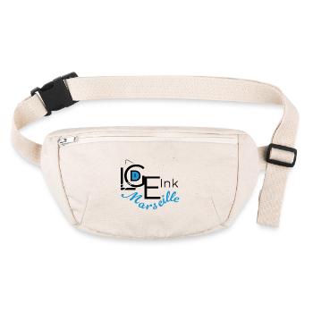 LGDE Ink - L’Œil Félin - Sac banane recyclé Stanley/Stella - blanc naturel - Devant