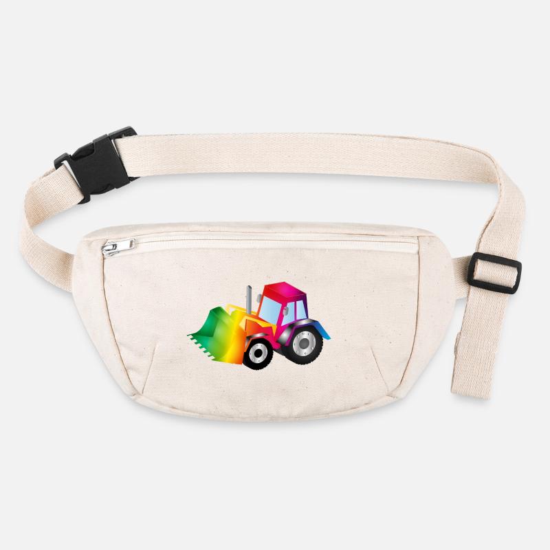 Regenbogen-Bagger voller Farbenfreude Stanley/Stella recycelte Gürteltasche