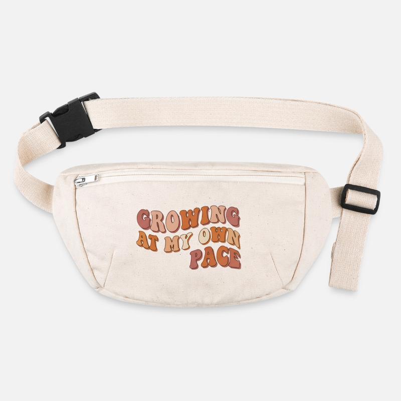 I Grow at My Own Pace Stanley/Stella recycled Hip Bag 