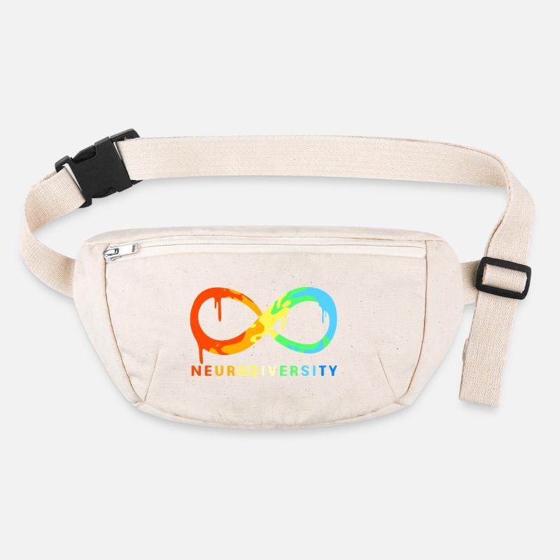 Neurodiversity Autismus Gehirn ADHS Asperger Stanley/Stella recycelte Gürteltasche